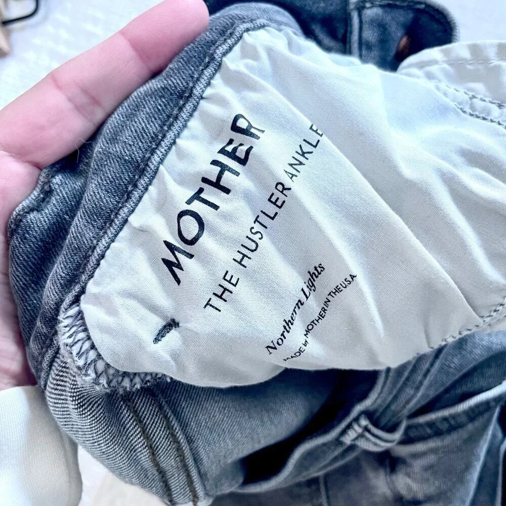 Mother The Hustler Ankle Jeans Northern Lights Bootcut Size 31